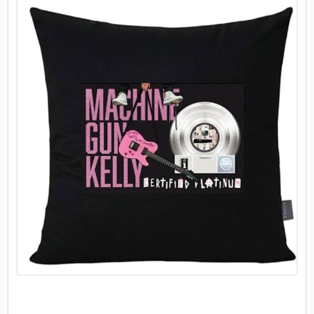Machine Gun Kelly Throw Pillow